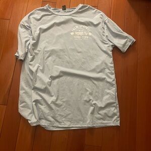 blue short sleeve tshirt